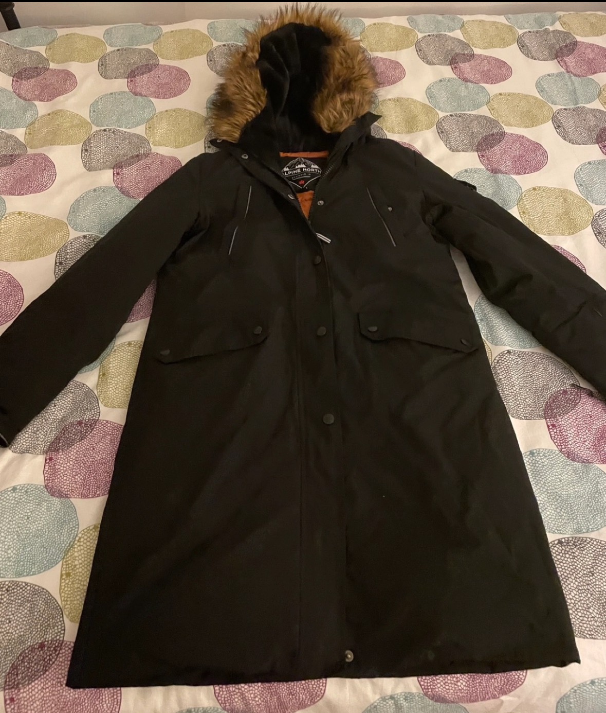 Black Vegan Parka thumbnail