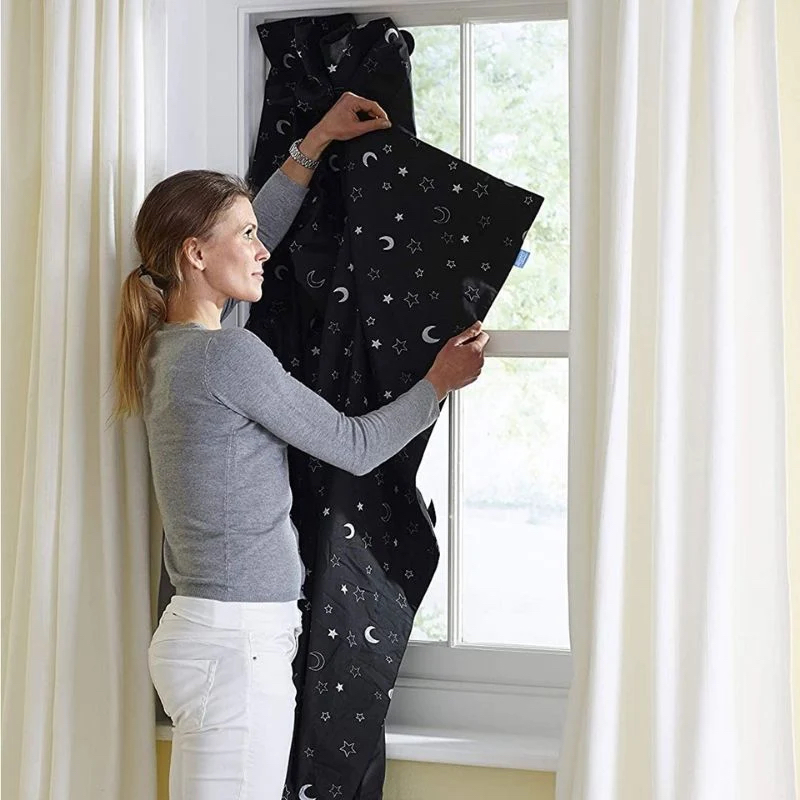 Portable blackout blinds x2