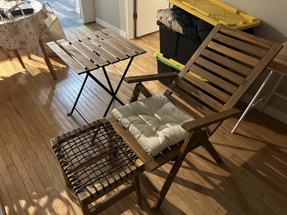 Ikea patio set