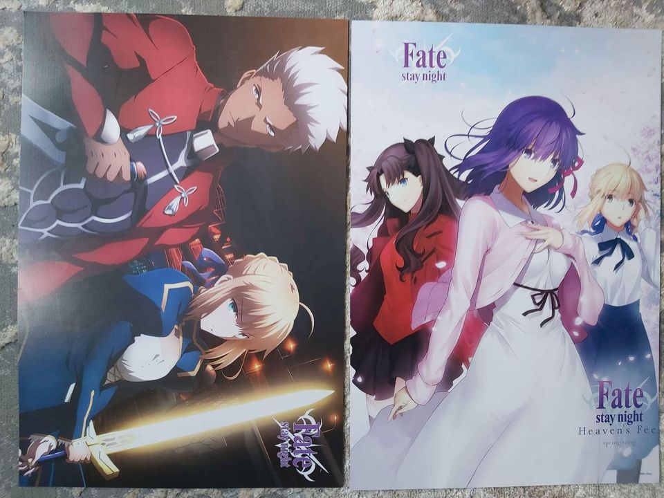 Fate Zero anime posters