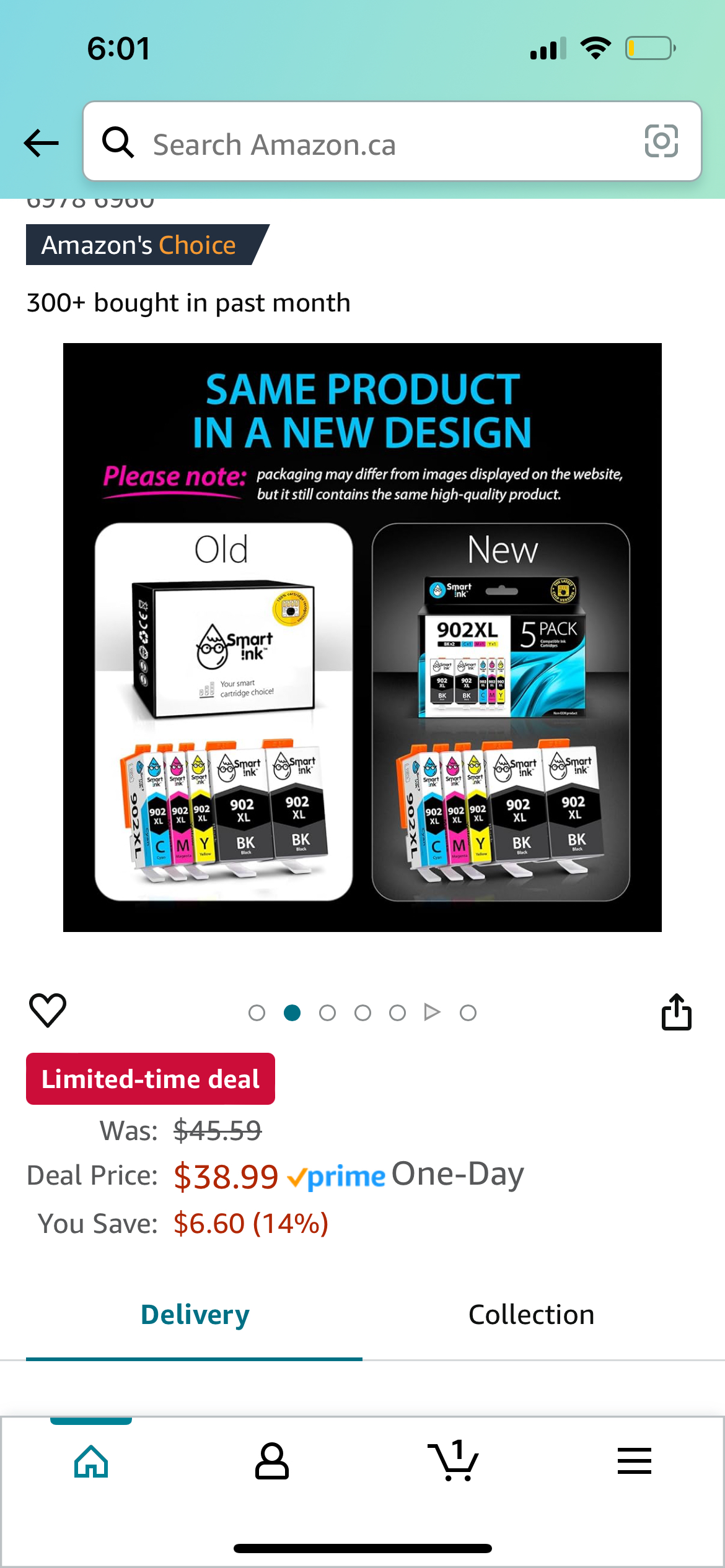 Brand new smart ink packed
