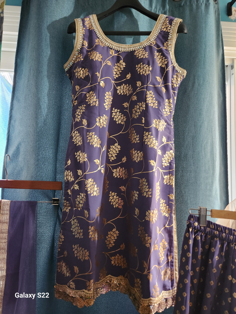 3 piece Indian Palazzo suit image indicator(3)