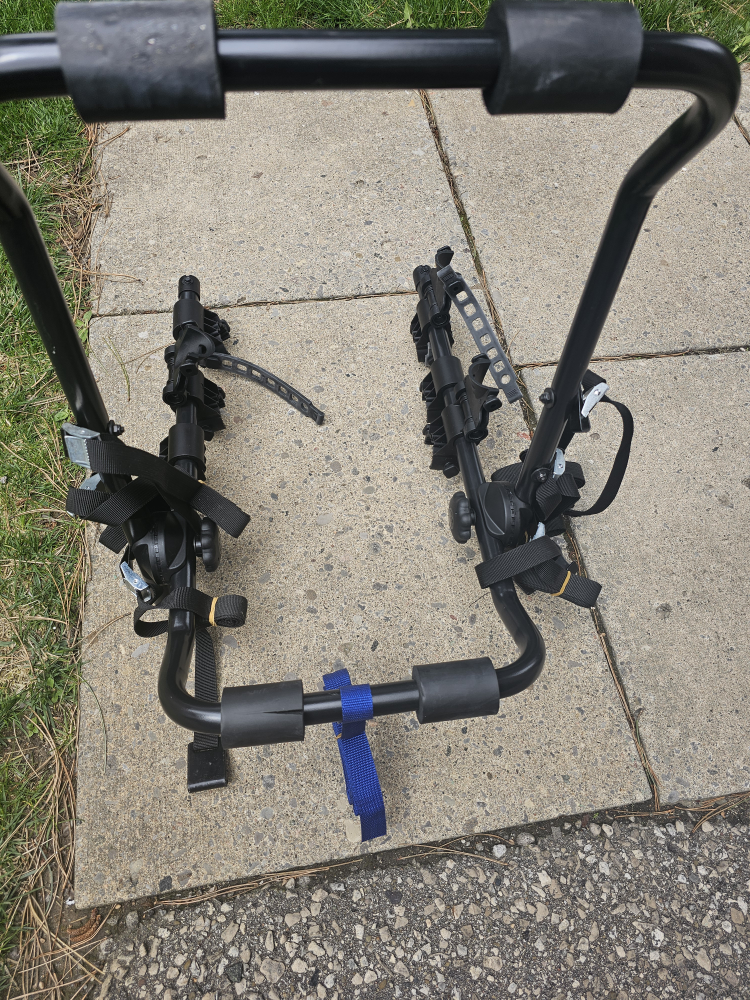 bike mount rack with free lightweight adjustable bike helmet - photo 3