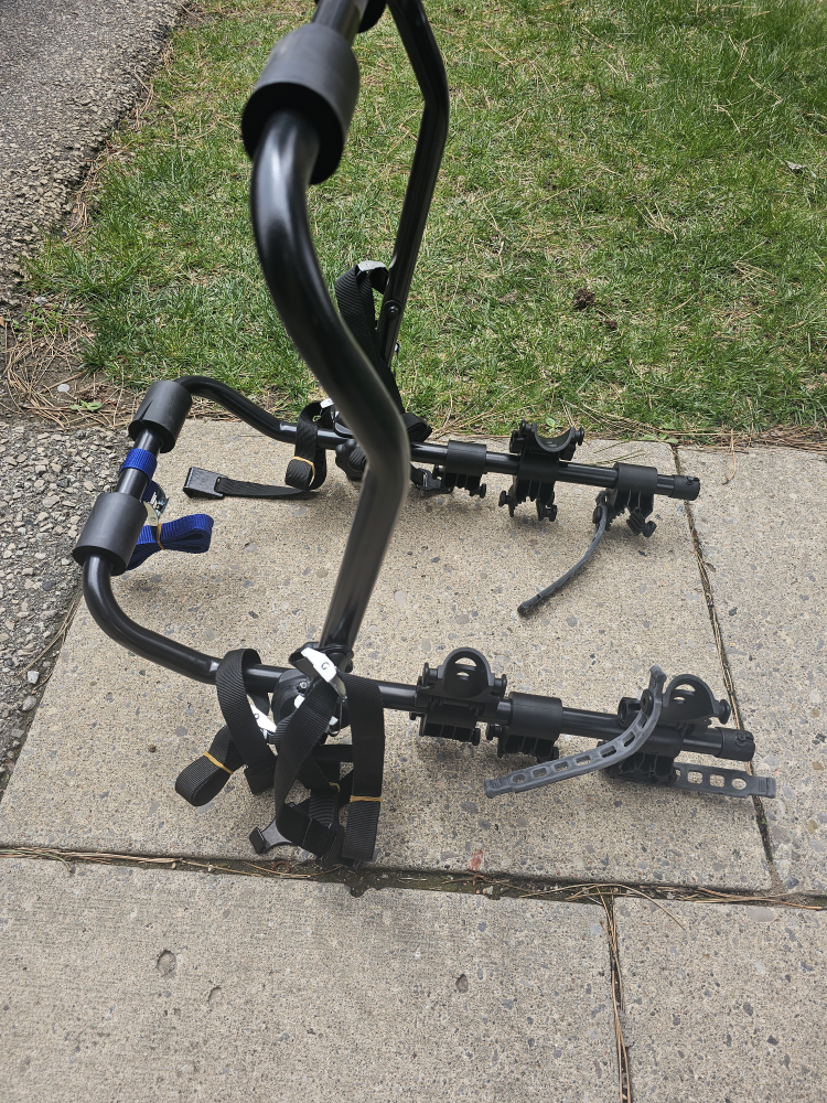 bike mount rack with free lightweight adjustable bike helmet - photo 4