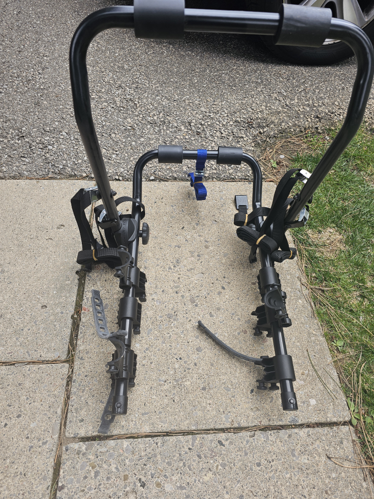 bike mount rack with free lightweight adjustable bike helmet - photo 5