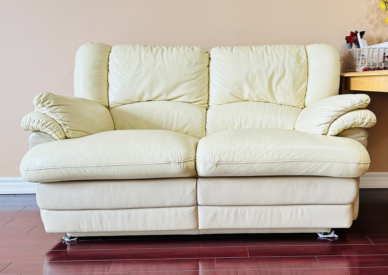 White sofa