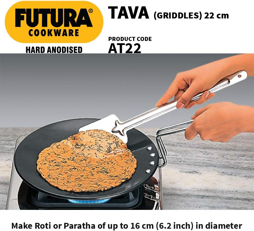 Hard Anodised Griddle (Tawa) - photo 5