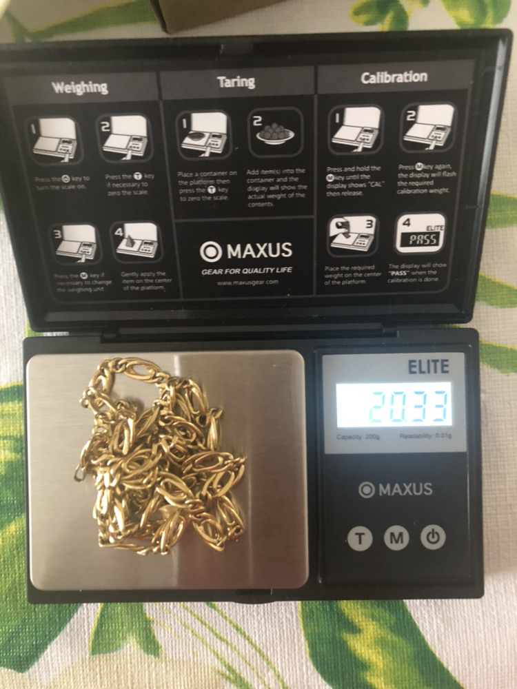 Italian 18k Gold Chain image indicator(2)