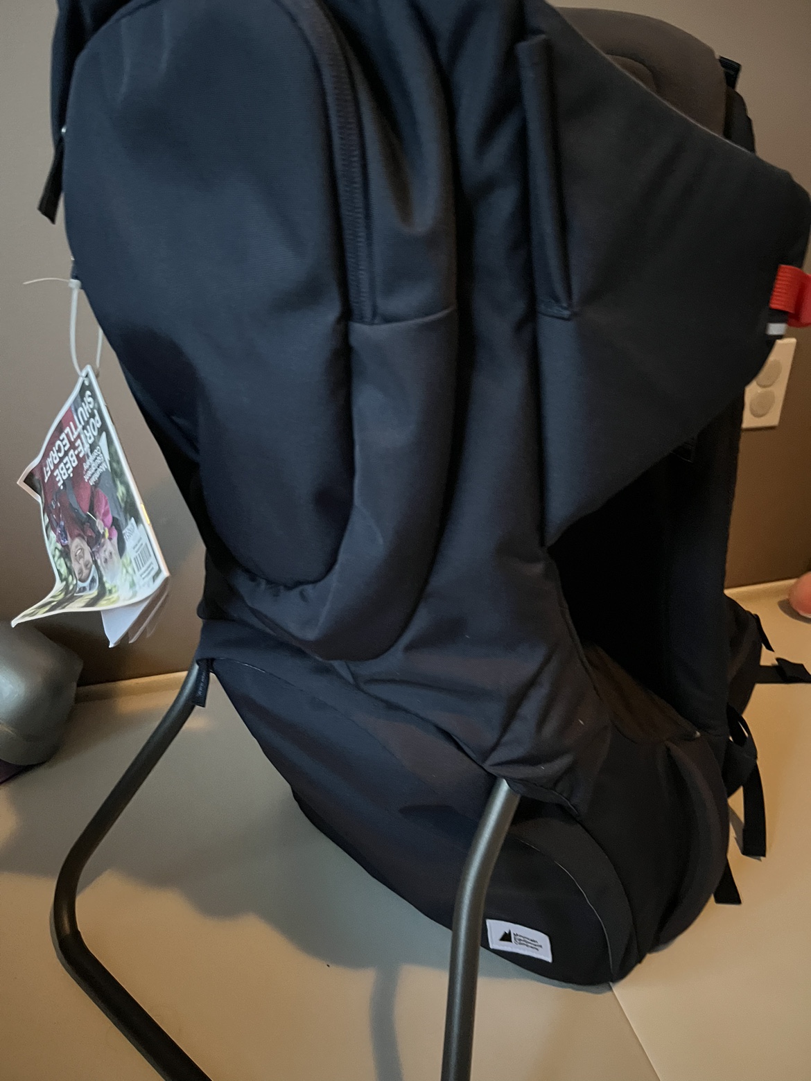 Baby hiking backpack (never used)