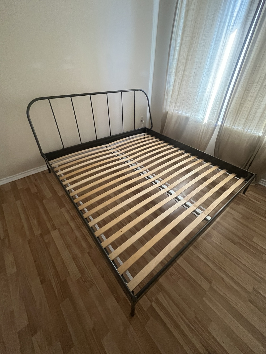 King Size Steel Bed