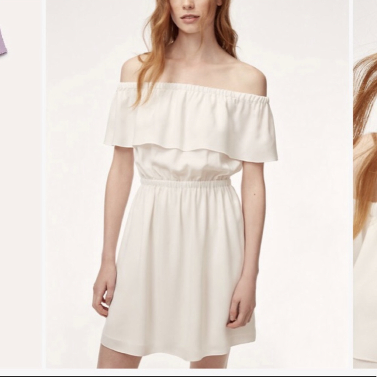 Aritzia Wilfred Hosta dress in lilac image indicator(6)