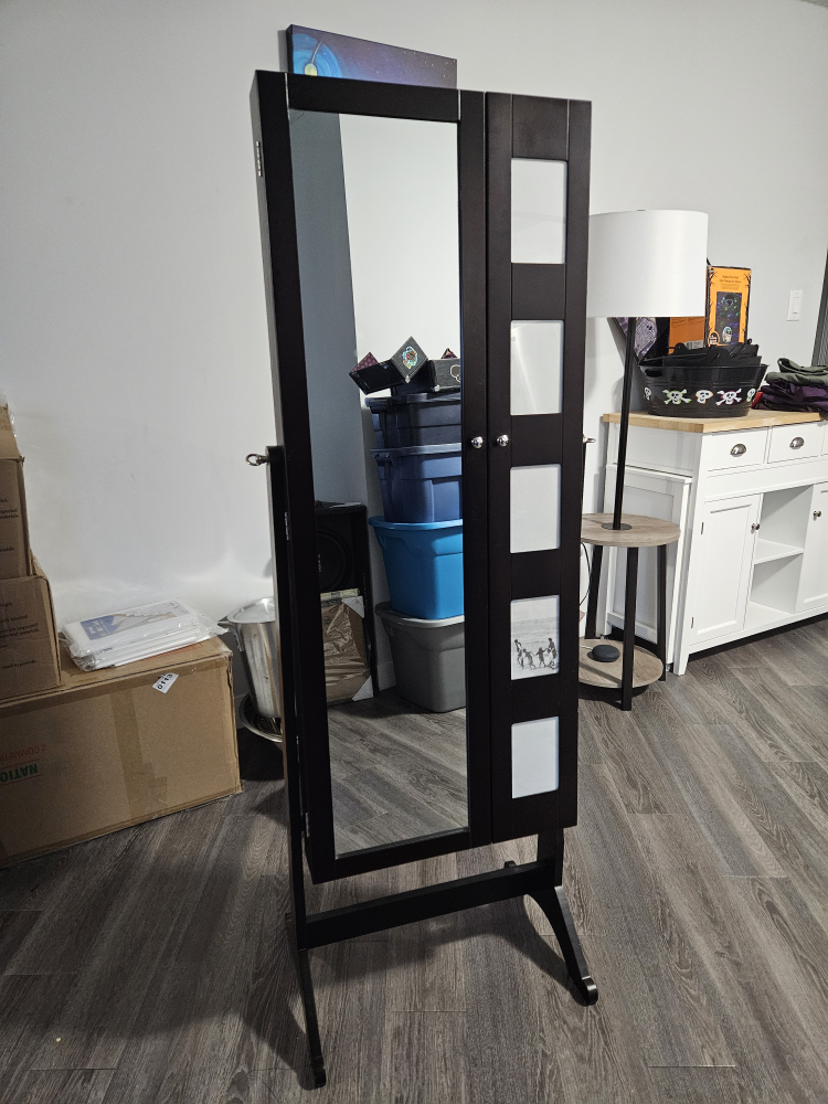 Mirror Jewelry Cabinet