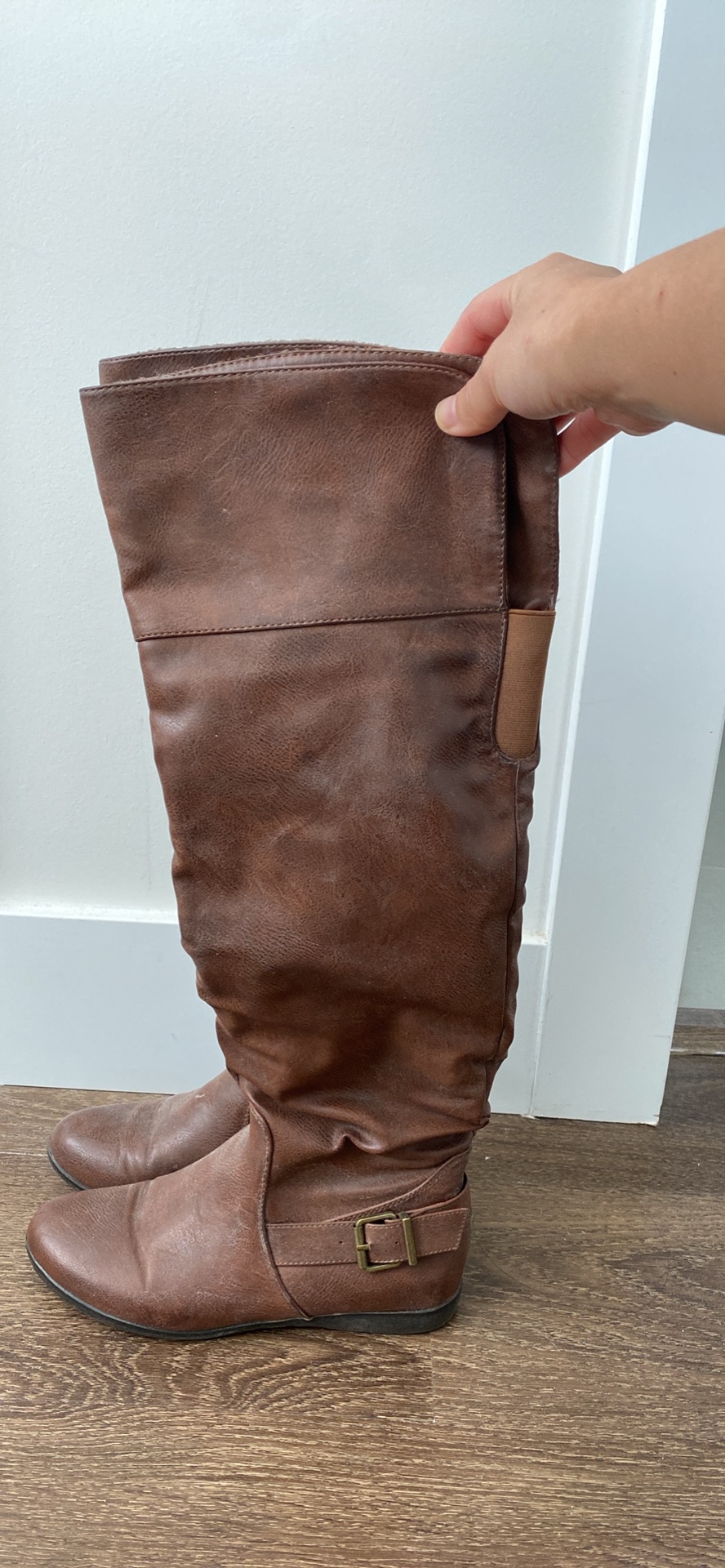 Aldo Knee High Brown Boots (Size 6.5)