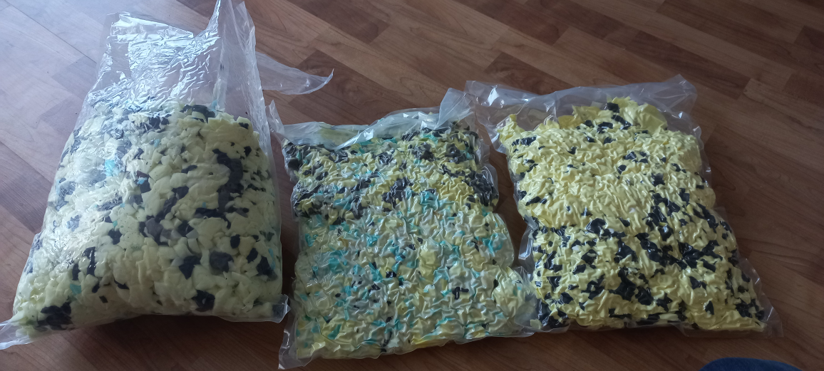 Shredded memory foam filling 10 LB