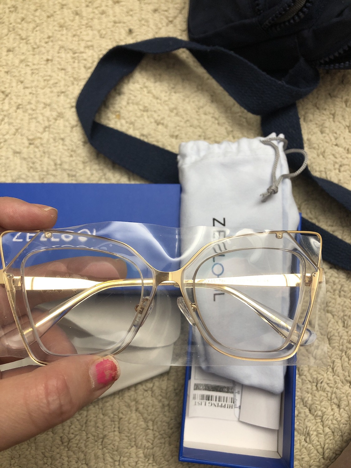 Eye glasses- try online see my descriptions #ThriftyPicks image indicator(2)