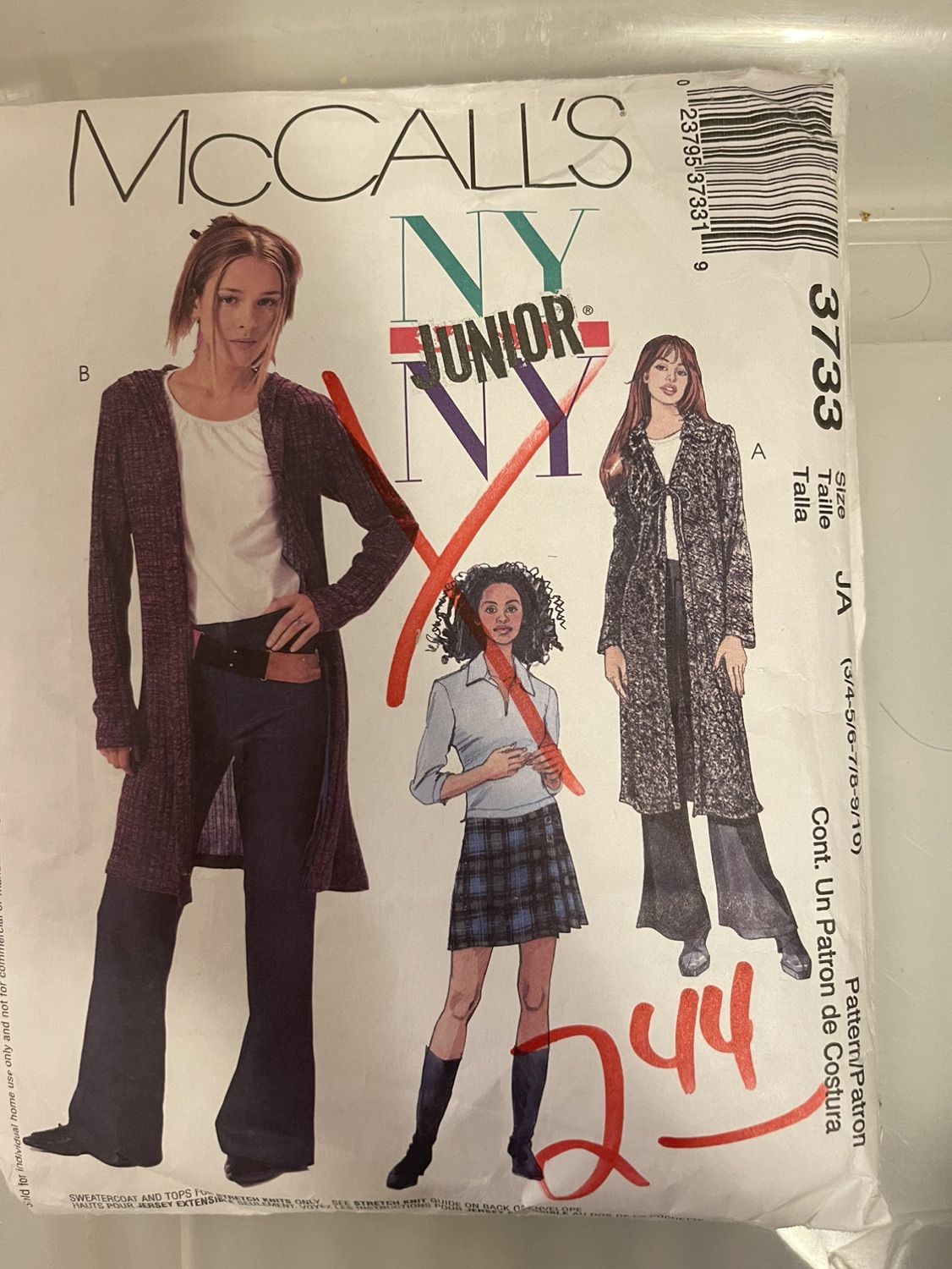 FREECYCLE- sewing patterns (ONLY ONE) image indicator(8)