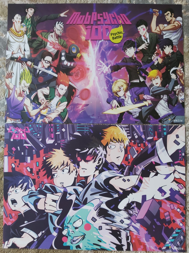 Mob Psycho 100 anime posters - photo 5