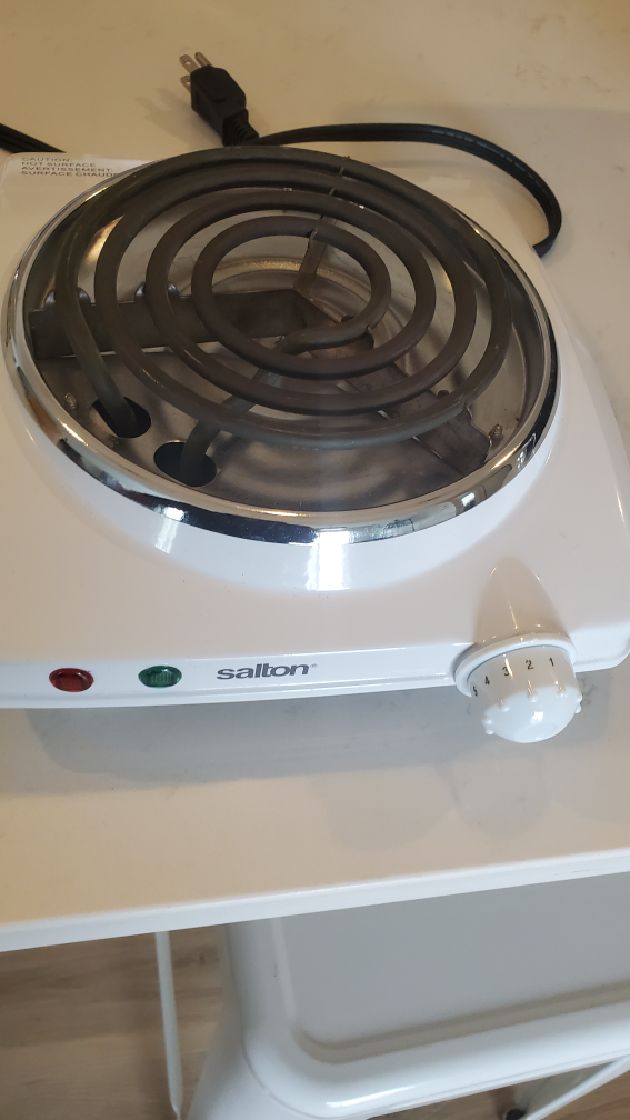 Portable cook plate