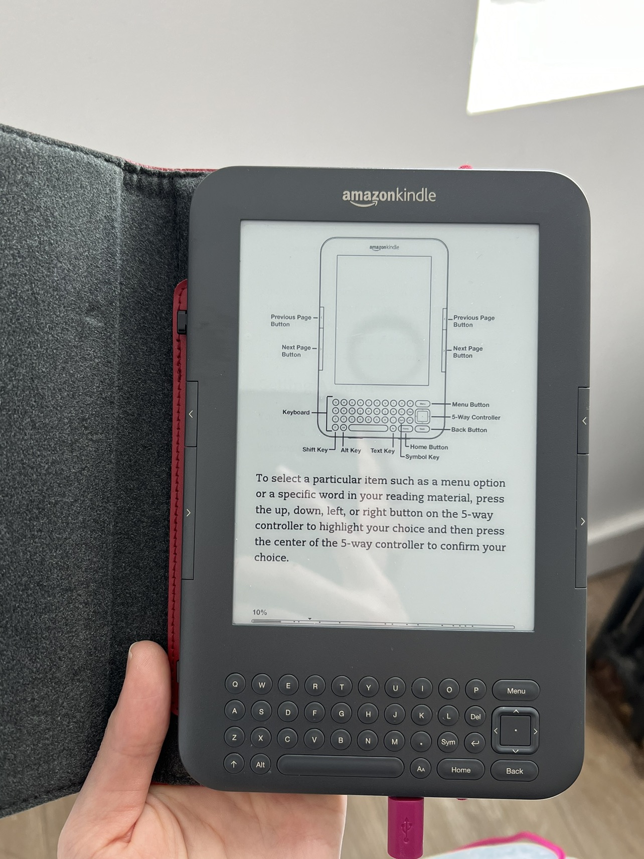 Kindle Reader D00901 with WiFi and Keyboard