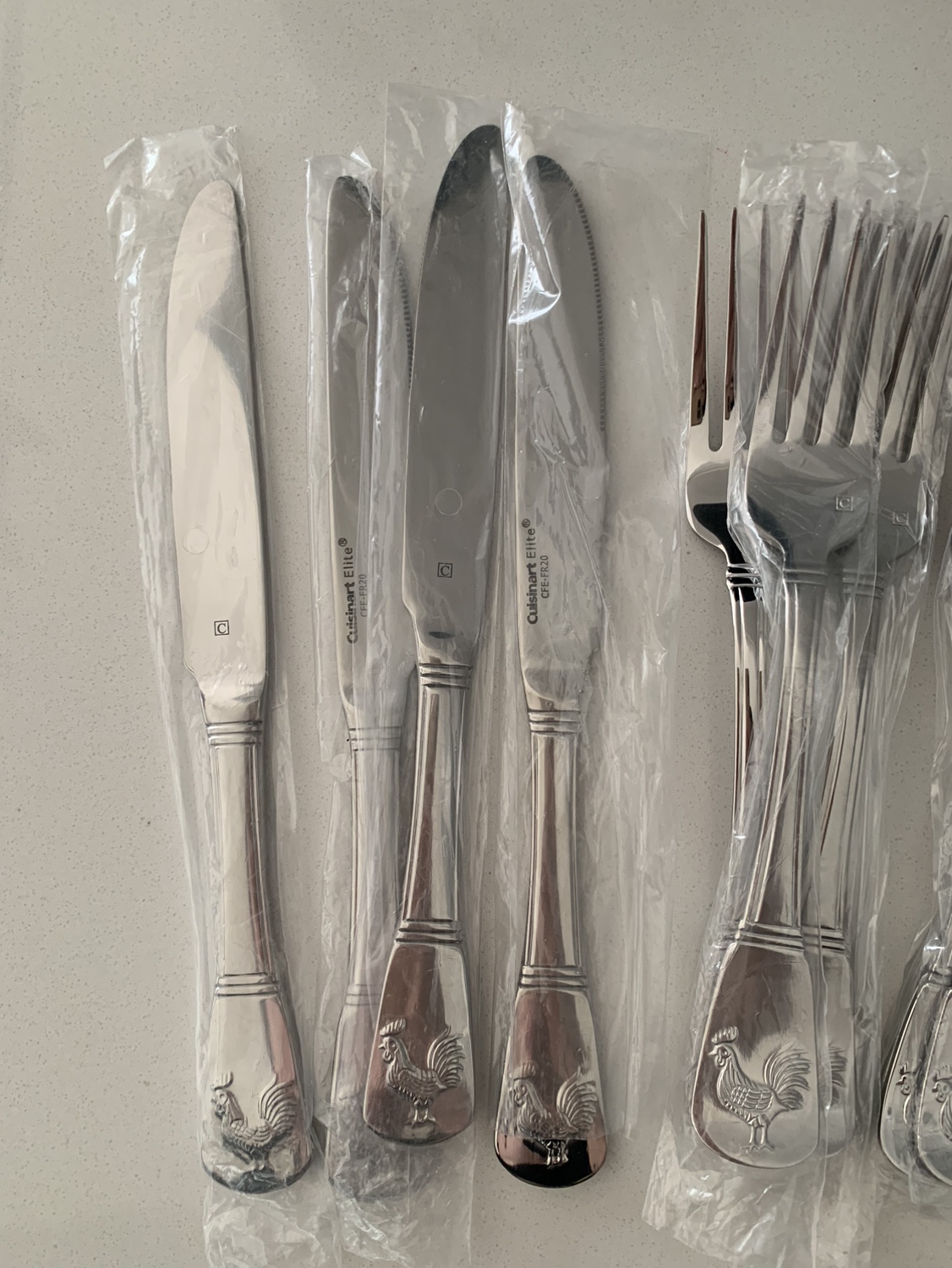 18 Piece Cuisinart New Silverware - photo 2