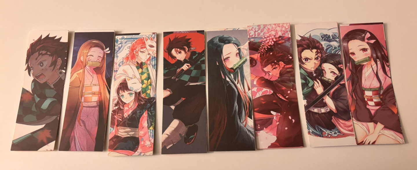 Demon Slayer bookmarks /lomo cards $5 for all - photo 2
