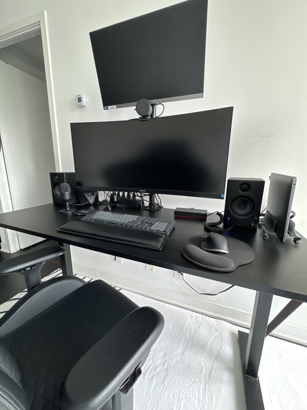 Standing desk manual crank 55 x 24 inch - photo 3