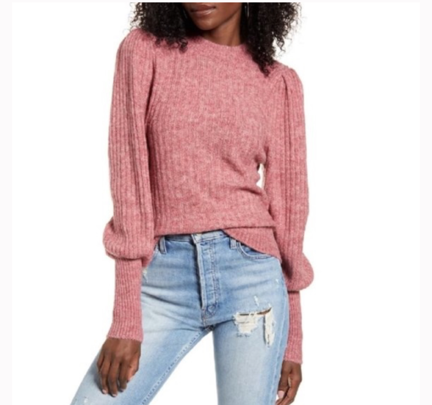 Leith Juliet Sleeve Sweater image indicator(6)