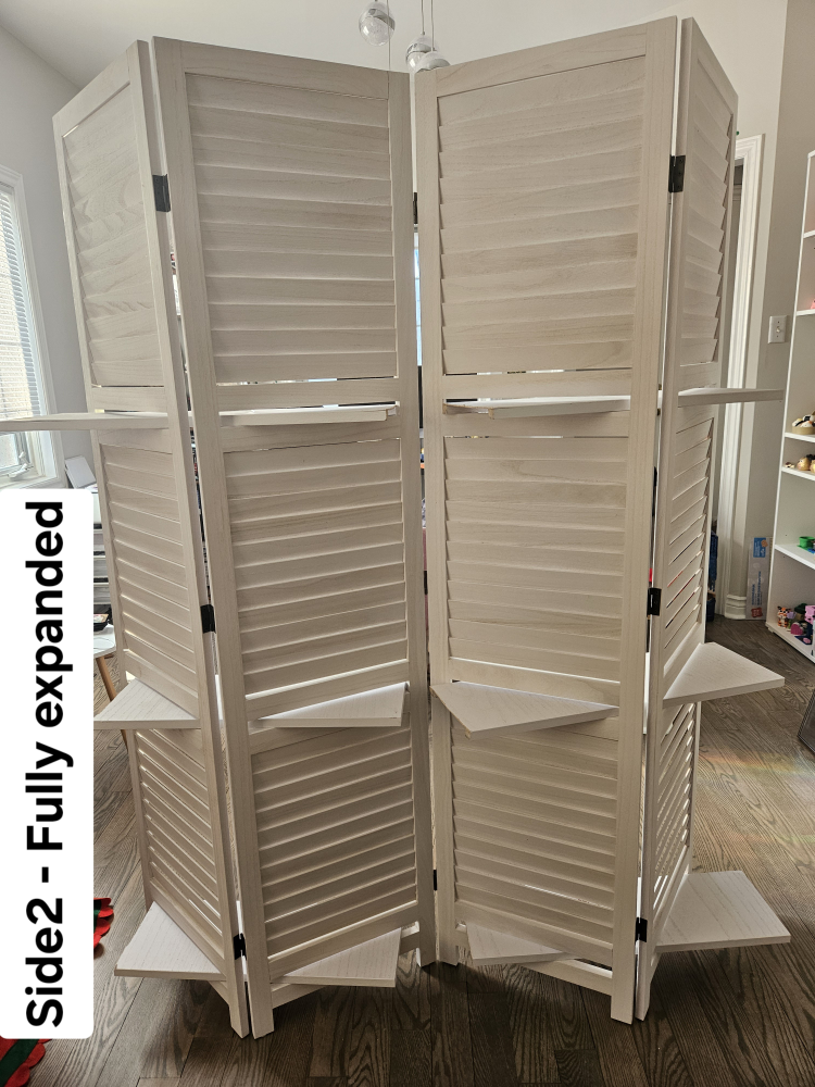 Room Divider with Removable Shelves image indicator(2)