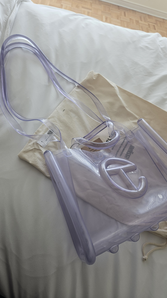 Melissa x Telfar Medium Jelly Shopper - Clear - photo 4