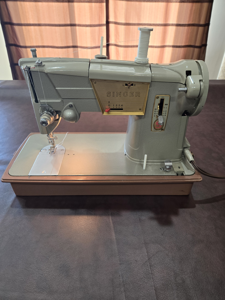 Singer 328J vintage heavy duty sewing machine - photo 2