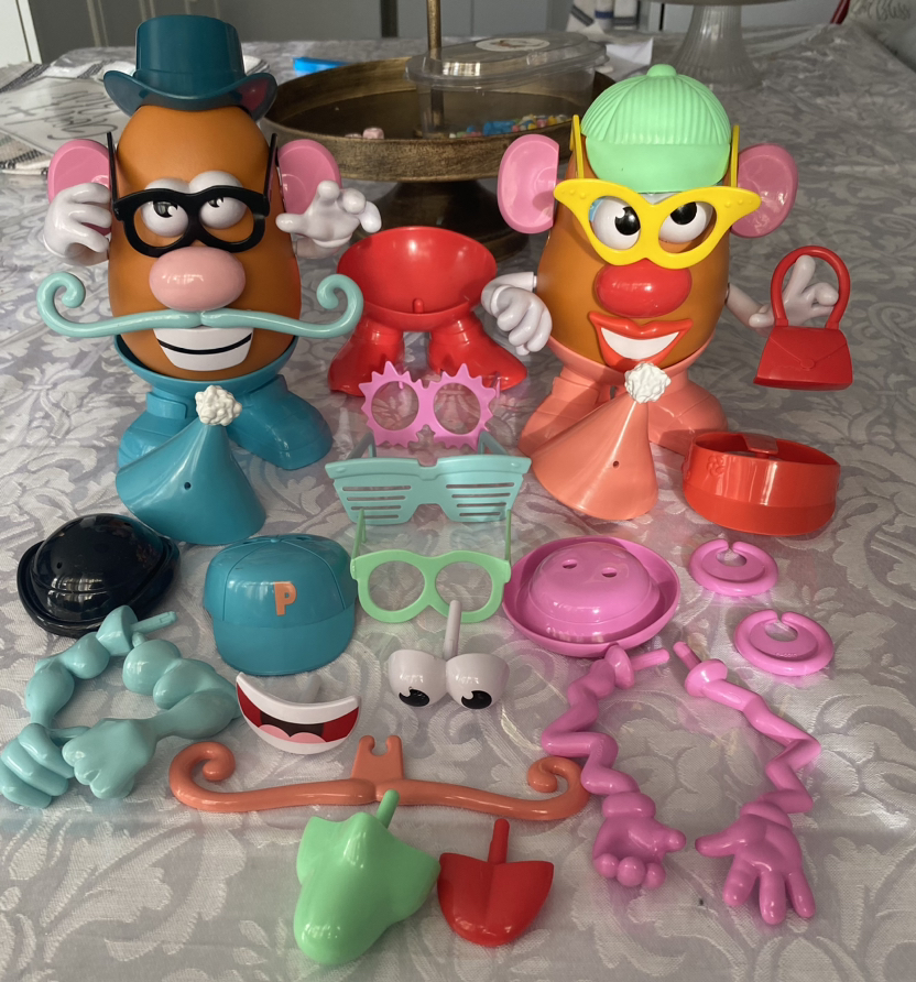 Potato head set 45 pieces new $30