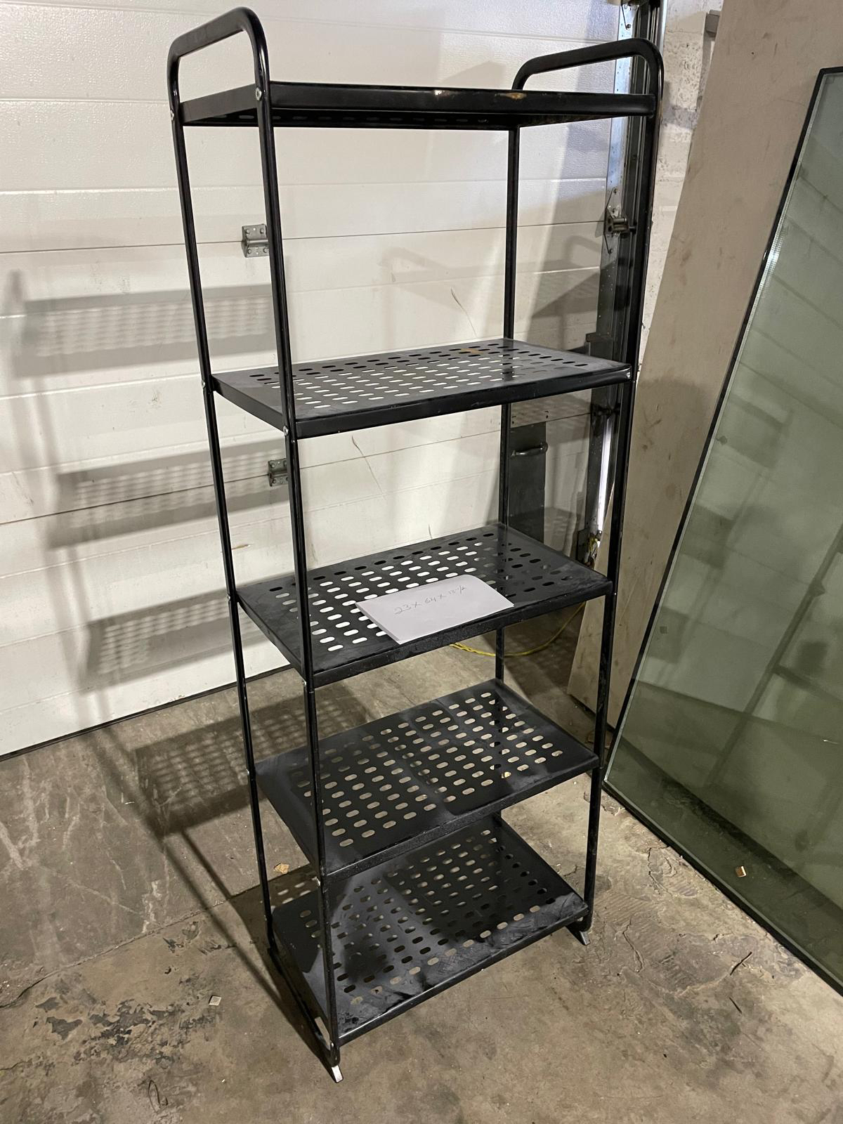metal shelf