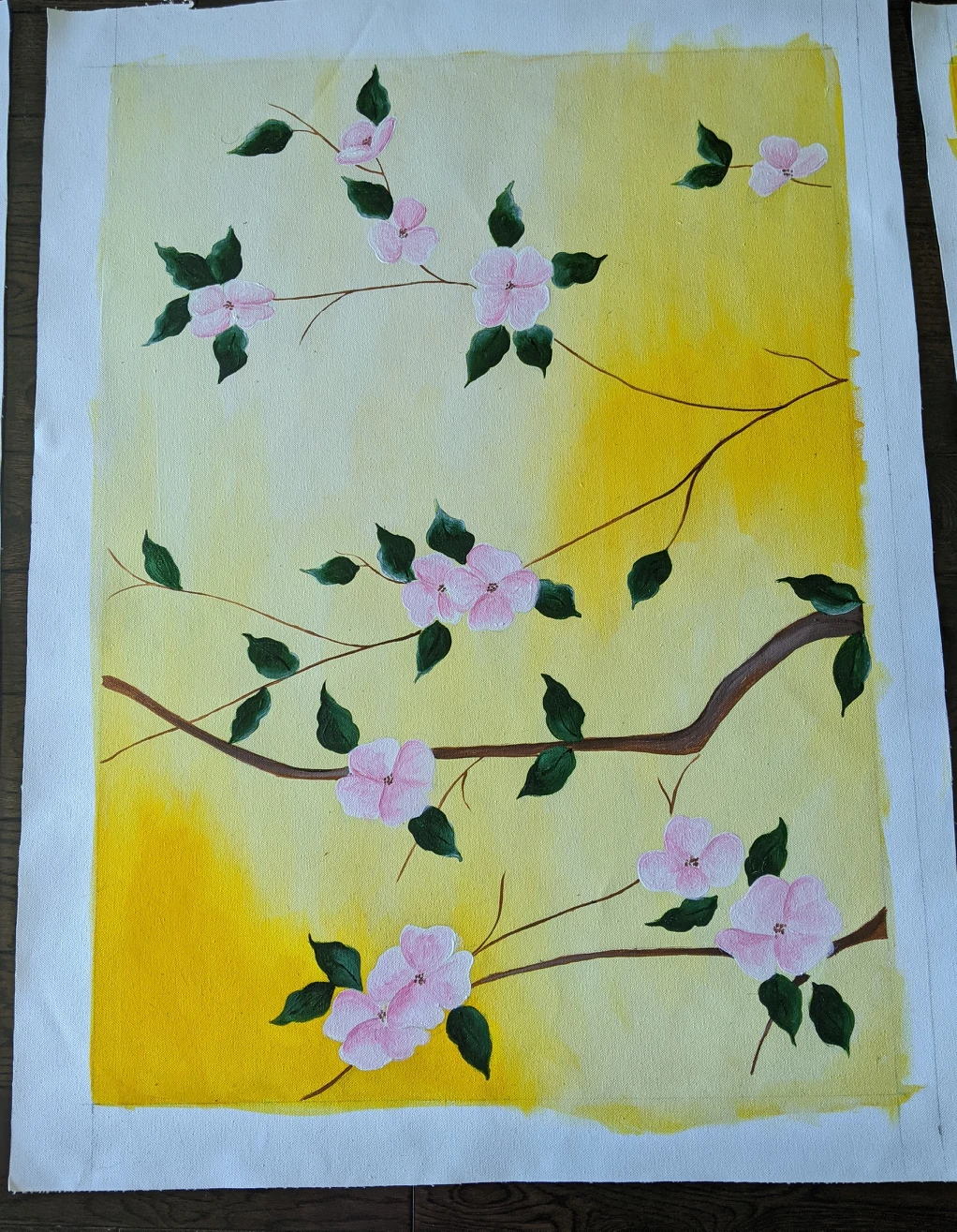 3 piece ready to frame oil painting - photo 2