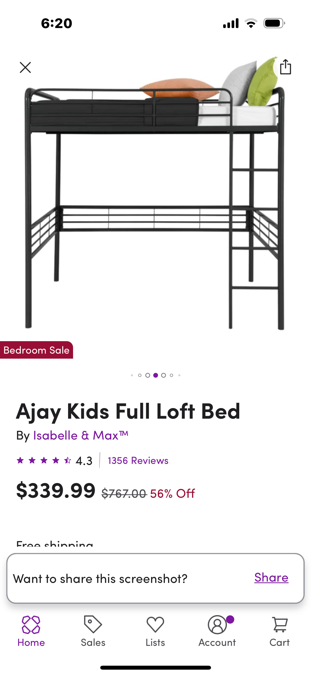 Ajay full size loft bed - photo 2