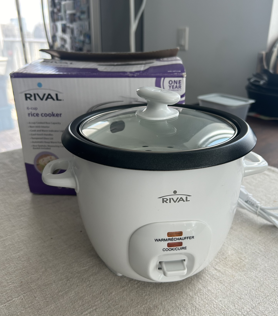 RIVAL rice cooker