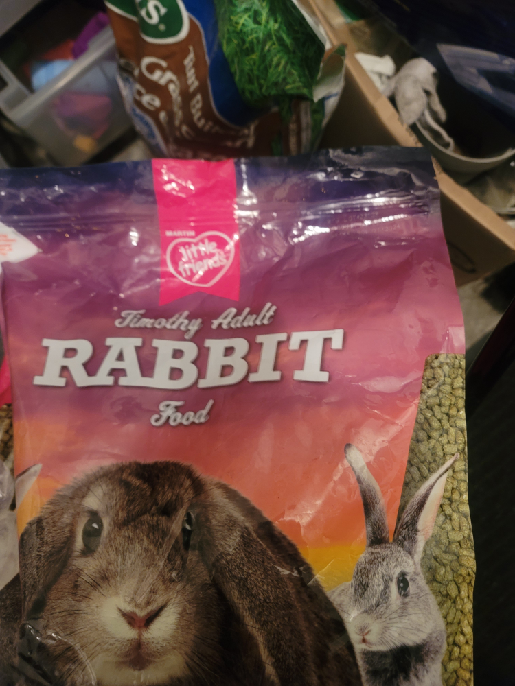Rabbit food unopened image indicator(3)
