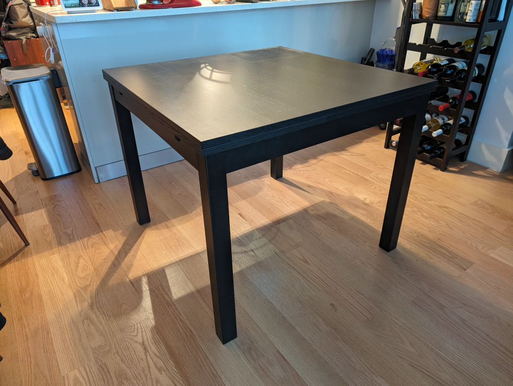Ikea expandable dining table