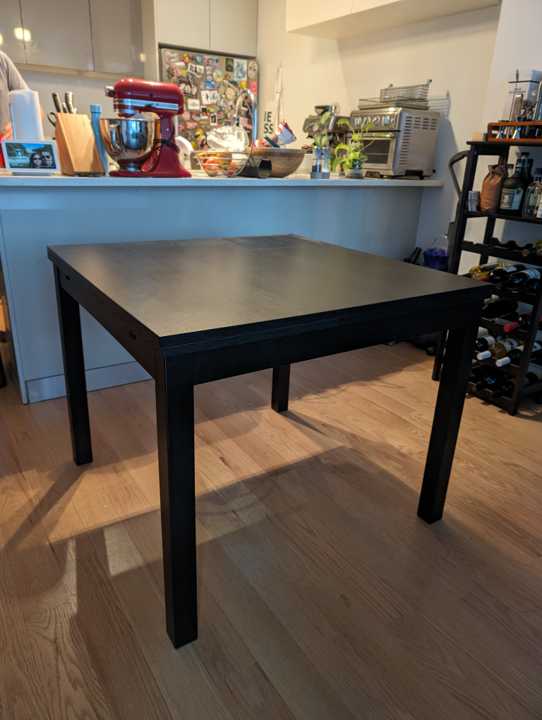 Ikea expandable dining table - photo 2