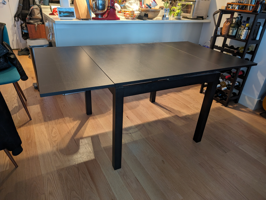 Ikea expandable dining table - photo 4