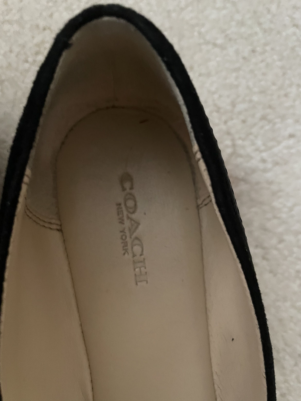 Coach / leather shoes image indicator(2)