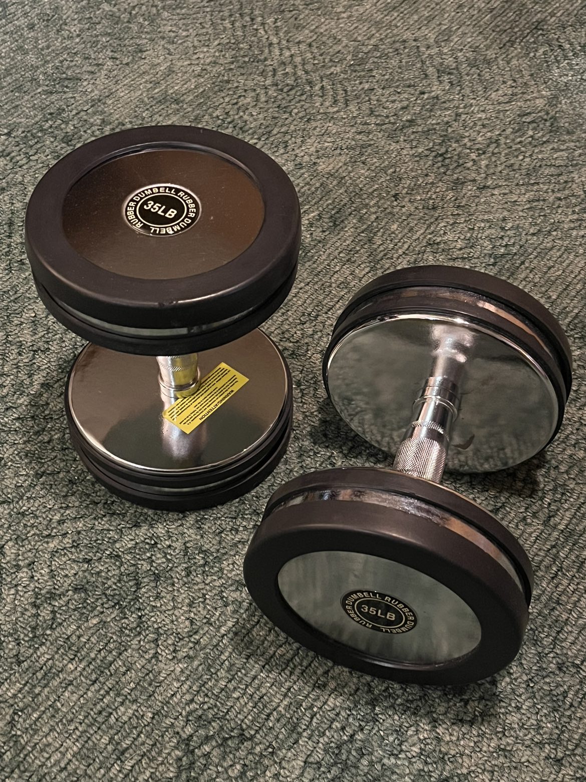 Deluxe Chrome Dumbells image indicator(2)