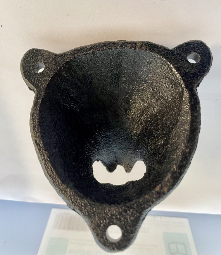 Metal Black Bear Head image indicator(2)
