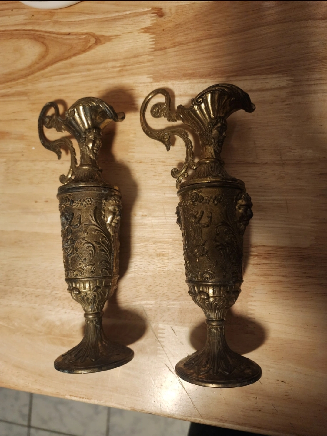 Vintage solid brass image indicator(4)