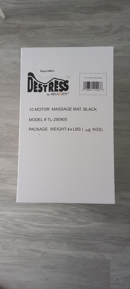 New Tony Little 10 Motor Massage Mat - photo 2