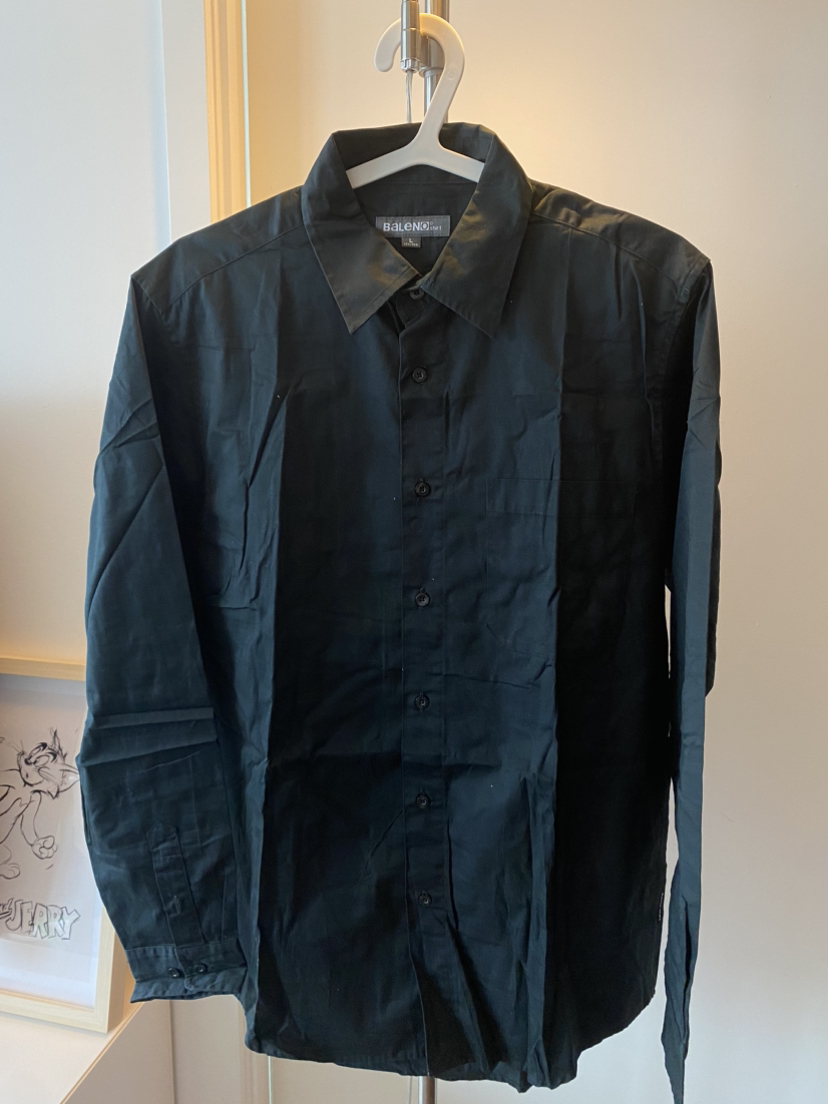 Black shirt for men thumbnail