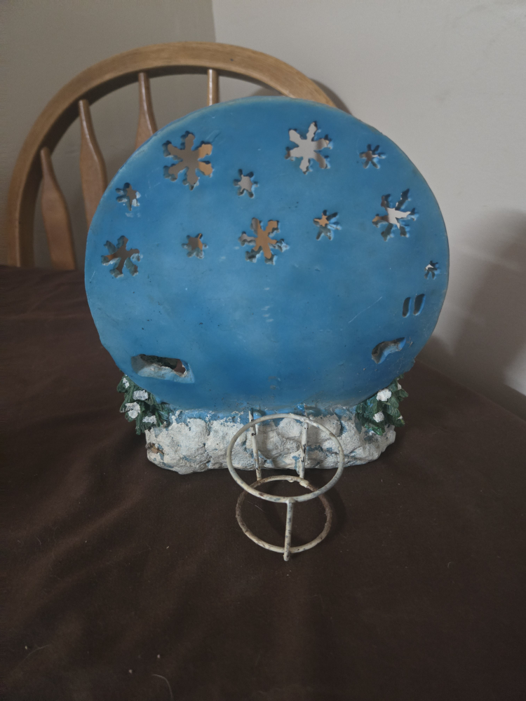 porcelain plate that can put candle in image indicator(2)