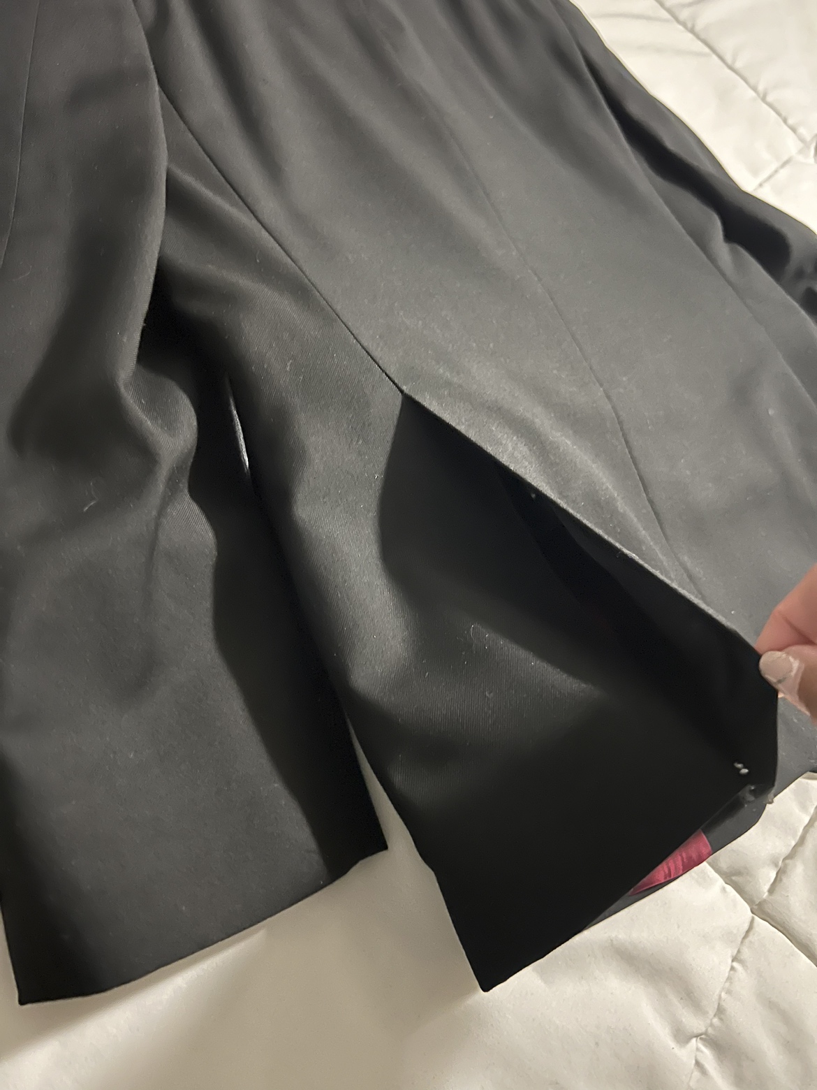 LIKE NEW Boys black 2 pc suit -Daniel Hechter image indicator(4)