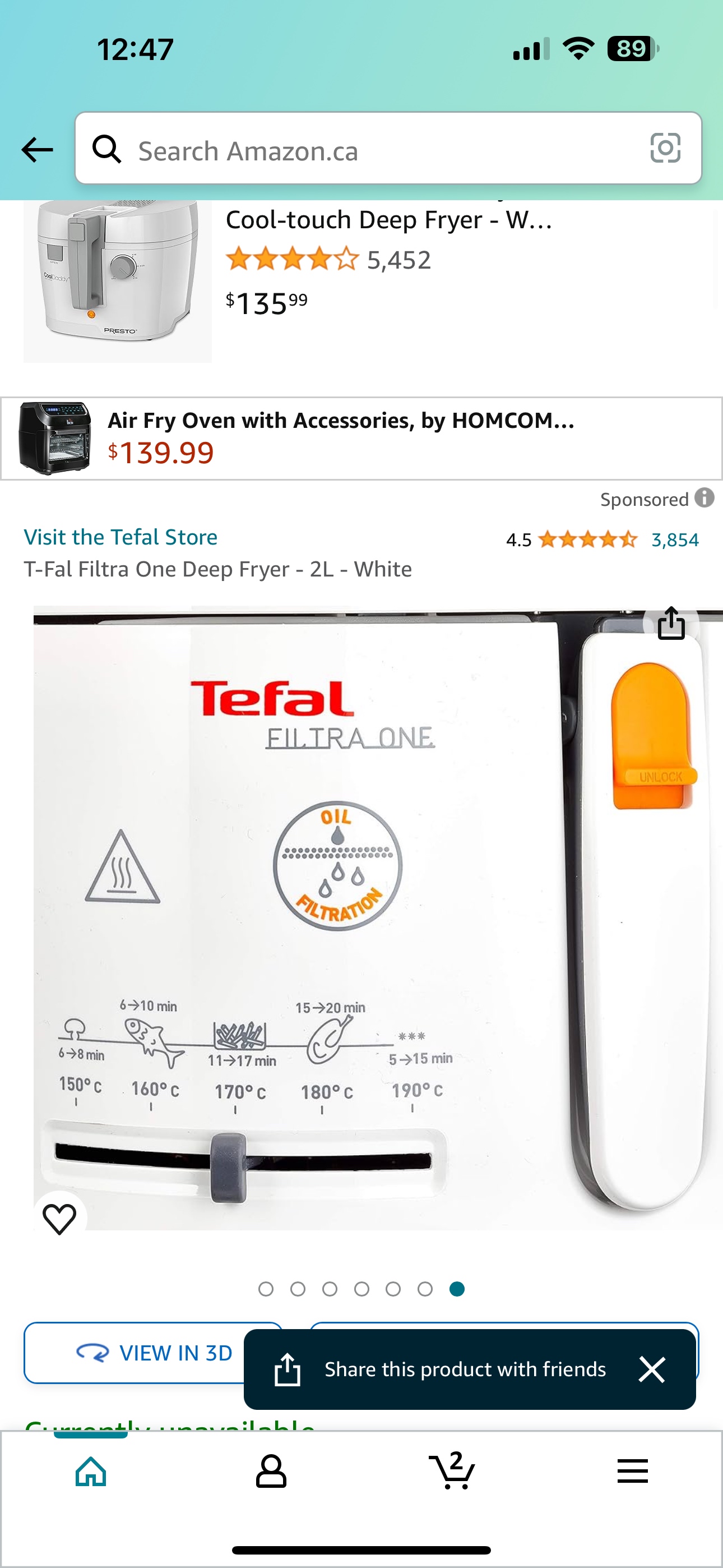 T-fall deep fryer image indicator(2)