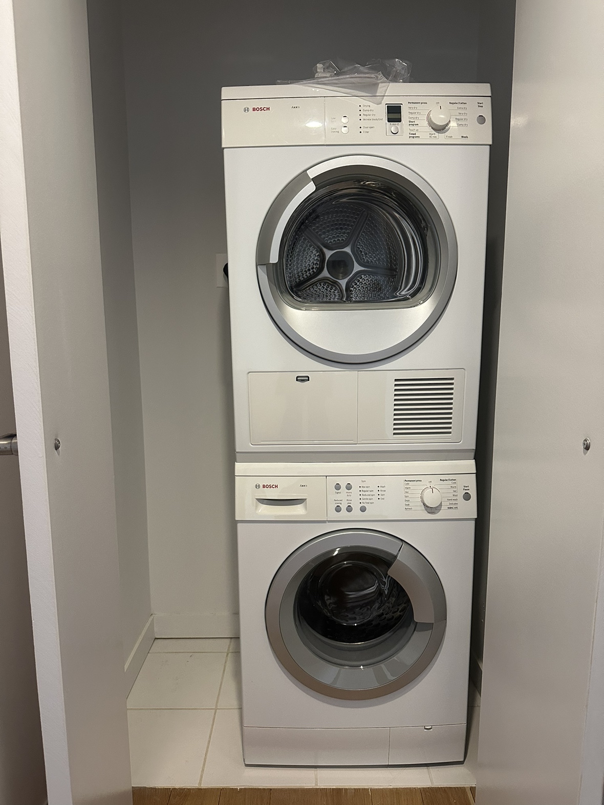Bosch washer & dryer