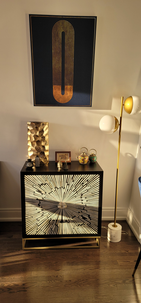 Beautiful MCM style floor lamp